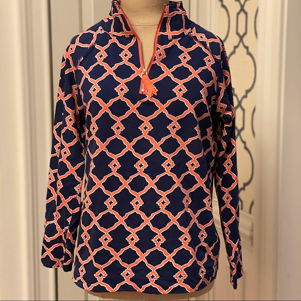 Mud pie Quarter-zip Pullover